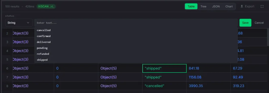 Inline Editing
